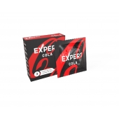 Презервативы с ароматом колы Expert Cola - 3 шт. - Expert - купить с доставкой в Казани