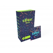 Светящиеся в темноте презервативы Expert Neon - 15 шт. - Expert - купить с доставкой в Казани