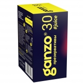 Ароматизированные презервативы Ganzo Juice - 30 шт. - Ganzo - купить с доставкой в Казани