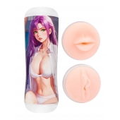 Двусторонний мастурбатор аниме - ротик и вагина - Tokyo Style - в Казани купить с доставкой