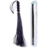 Черная силиконовая плеть - 37 см. - Boys of Toys - купить с доставкой в Казани