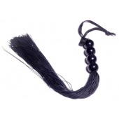 Черная силиконовая плеть - 37 см. - Boys of Toys - купить с доставкой в Казани