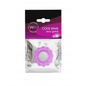 Лиловое эрекционное кольцо с 2 рядами стимулирующих шариков - Erowoman-Eroman - в Казани купить с доставкой