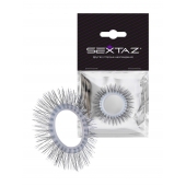 Круглое эрекционное кольцо с «ресничками» - Sextaz - в Казани купить с доставкой