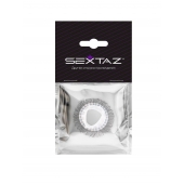 Эластичное эрекционное кольцо с длинными черными «ресничками» - Sextaz - в Казани купить с доставкой