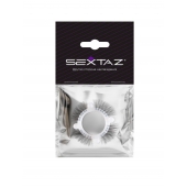 Эластичное кольцо с «ресничками» и 4 шариками - Sextaz - в Казани купить с доставкой