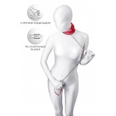 Красный ошейник с подкладкой из меха - ToyFa - купить с доставкой в Казани