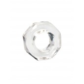 Прозрачное эрекционное кольцо в форме гайки - Sex Expert - в Казани купить с доставкой