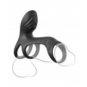 Черная насадка на пенис Ultimate Couples Cage Pro - Pipedream - в Казани купить с доставкой