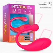 Ярко-розовое интерактивное виброяйцо Bulby - Intoyou