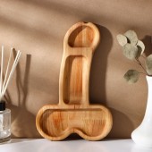 Деревянное блюдо для подачи в форме члена (25 х 16,5 х 1,7 см) - Сима-Ленд - купить с доставкой в Казани