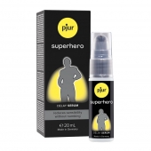 Пролонгатор-сыворотка pjur Superhero Delay Serum - 20 мл. - Pjur - купить с доставкой в Казани