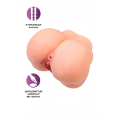 Реалистичный мастурбатор в форме попки с 2 любовными входами - No Name - в Казани купить с доставкой