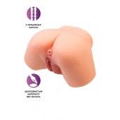 Телесный реалистичный мастурбатор-полуторс с 2 любовными входами - No Name - в Казани купить с доставкой