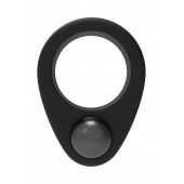 Черное эрекционное кольцо Cockring Single Weight - Dream Toys - в Казани купить с доставкой