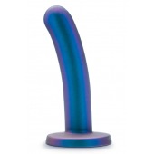 Синяя насадка с гладкой поверхностью Surrender 5.75 Inch Intermediate Pegging Dildo - 14,6 см. - Blush Novelties - купить с доставкой в Казани