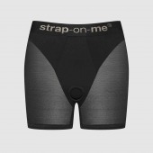 Трусики-шорты для фиксации насадок Strap-on-me Harness Lingerie Halo - size L - Strap-on-me - купить с доставкой в Казани