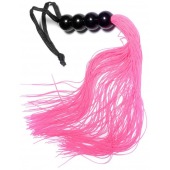 Розовая силиконовая плеть - 35,5 см. - Boys of Toys - купить с доставкой в Казани