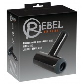 Черный мастурбатор с удобной ручкой Masturbator with 2 Functions - Orion - в Казани купить с доставкой