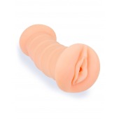 Телесный двусторонний мастурбатор с вибропулей и эрекционными кольцами в комплекте - Sexy Girl - в Казани купить с доставкой