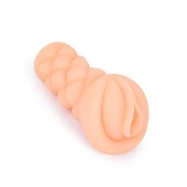 Телесный мастурбатор-вагина с вибропулей и эрекционными кольцами в комплекте - Sexy Girl - в Казани купить с доставкой