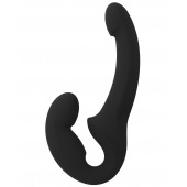 Черный безремневой страпон Share Lite - Fun Factory - купить с доставкой в Казани