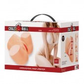 Телесный мастурбатор Liora с 2 любовными тоннелями - Baile - в Казани купить с доставкой