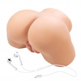 Телесный мастурбатор Olivia с 2 любовными отверстиями - Baile - в Казани купить с доставкой