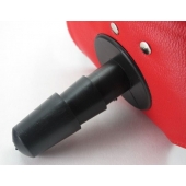 Красные трусики со штырьком для насадки - БДСМ Арсенал - купить с доставкой в Казани