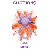 Сиреневое эрекционное виброколечко Emotions Minnie - Lola Games - в Казани купить с доставкой