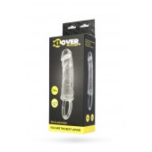 Прозрачная насадка с петлёй для фиксации - 14 см. - ToyFa - в Казани купить с доставкой