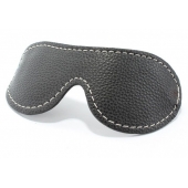 Кожаная маска на глаза - БДСМ Арсенал - купить с доставкой в Казани