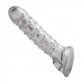 Утолщающая ребристая насадка на пенис - Доминирующее кольцо - в Казани купить с доставкой