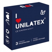 Ультрапрочные презервативы Unilatex Extra Strong - 3 шт. - Unilatex - купить с доставкой в Казани