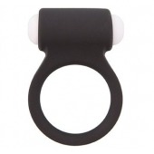 Чёрное эрекционное виброкольцо LIT-UP SILICONE STIMU RING 3 BLACK - Dream Toys - в Казани купить с доставкой