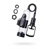 Вакуумная помпа A-toys с вибропулей и эрекционными кольцами - A-toys - в Казани купить с доставкой