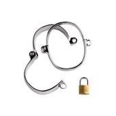 Металлические наручники на замке - ToyFa - купить с доставкой в Казани