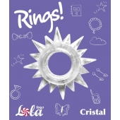 Прозрачное эрекционное кольцо Rings Cristal - Lola Games - в Казани купить с доставкой
