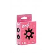 Чёрное эрекционное кольцо Rings Gear - Lola Games - в Казани купить с доставкой