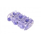 Фиолетовая насадка на пенис Rings Armour - Lola Games - в Казани купить с доставкой