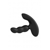 Черный силиконовый стимулятор простаты Levett Nitoc с пультом ДУ - Levett - в Казани купить с доставкой