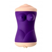 Двухсторонний мастурбатор JOS YARA в фиолетовой колбе - JOS - в Казани купить с доставкой