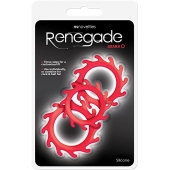 Набор из 3 красных эрекционных колец Renegade Gears - NS Novelties - в Казани купить с доставкой