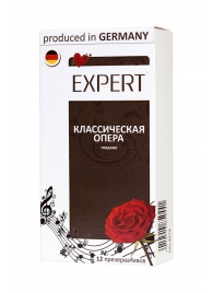 Гладкие презервативы Expert  Классическая опера  - 12 шт. - Expert - купить с доставкой в Казани