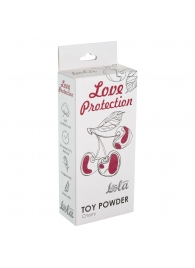 Пудра для игрушек Love Protection с ароматом вишни - 30 гр. - Lola Games - купить с доставкой в Казани