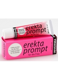 Возбуждающий женский крем Erekta Prompt  - 13 мл. - Inverma - купить с доставкой в Казани