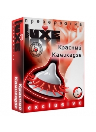 Презерватив LUXE  Exclusive   Красный Камикадзе  - 1 шт. - Luxe - купить с доставкой в Казани