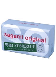 Ультратонкие презервативы Sagami Original - 12 шт. - Sagami - купить с доставкой в Казани