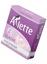 Классические презервативы Arlette Classic - 3 шт. - Arlette - купить с доставкой в Казани