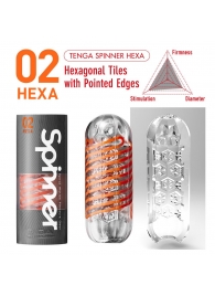 Мастурбатор SPINNER Hexa - Tenga - в Казани купить с доставкой